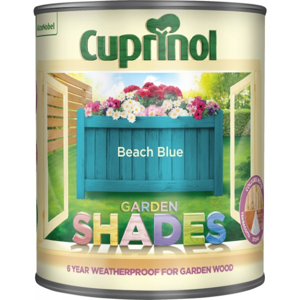 Cuprinol Garden Shades Beach Blue 1l 5159073 Matt