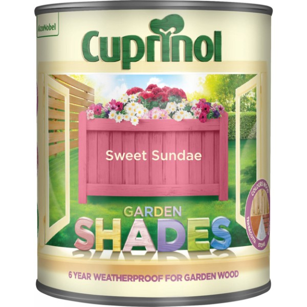Cuprinol Garden Shades Sweet Sundae 1l 5159074 Matt