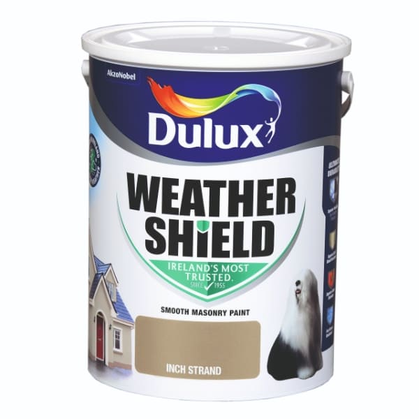 Dulux Weathershield Inch Strand 5l 5164524 Matt