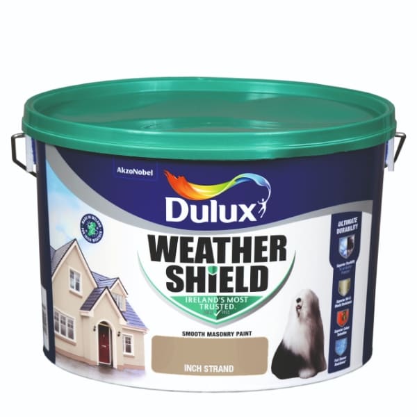 Dulux Weathershield Inch Strand 10l 5164525 Matt