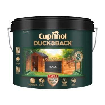 Cuprinol 5 Year Ducksback Black 9l 5216323 Matt