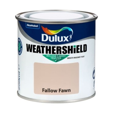 Dulux Weathershield Fallow Fawn 250ml  5218262 Matt
