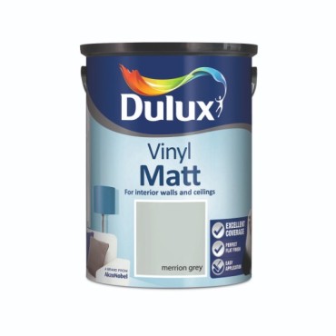 Dulux Vinyl Matt Merrion Grey 5l 5236910 Matt