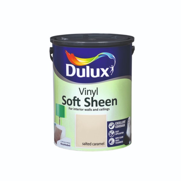Dulux Vinyl Soft Sheen Salted Caramel 5l 5236904 Sheen