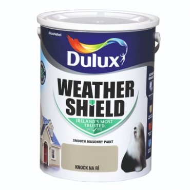 Dulux Weathershield Knock Na Ri 5l 5236875 Matt