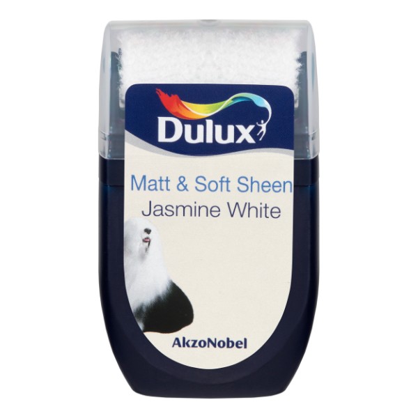 Dulux Matt Tester Jasmine White 30ml  5301506 Matt