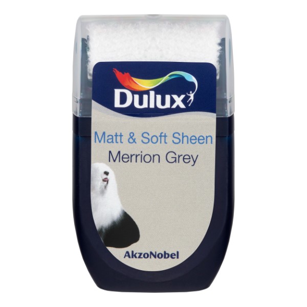 Dulux Matt Tester Merrion Grey 30ml  5302064 Matt