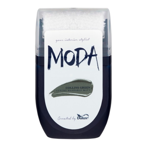Dulux Moda Matt Collins Green 30ml  5488009 Matt