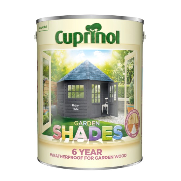 Cuprinol Garden Shades Urban Slate 5l 5317077 Matt