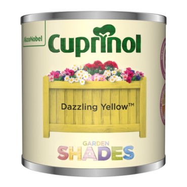 Cuprinol Garden Shades Dazzling Yellow 125ml  5355986 Matt