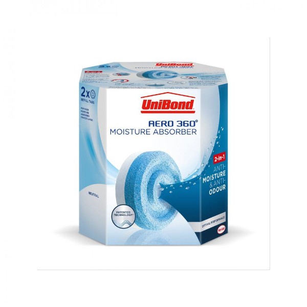 Unibond Aero 360 Refills Twin Pack - Neutral