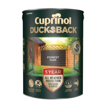Cuprinol 5 Year Ducksback Forest Oak 5l 5092434 Matt