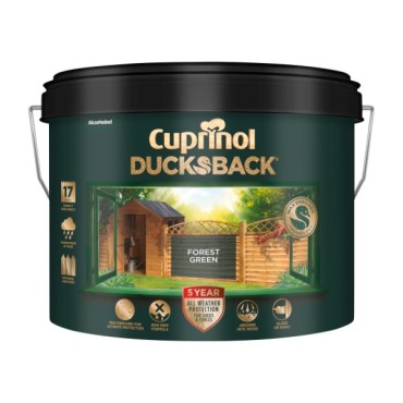 Cuprinol 5 Year Ducksback Forest Green 9l 5092439 Matt