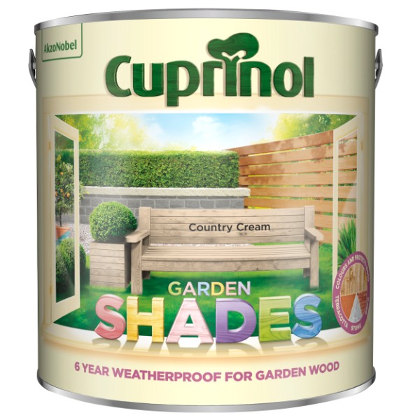 Cuprinol Garden Shades Country Cream 2.5l