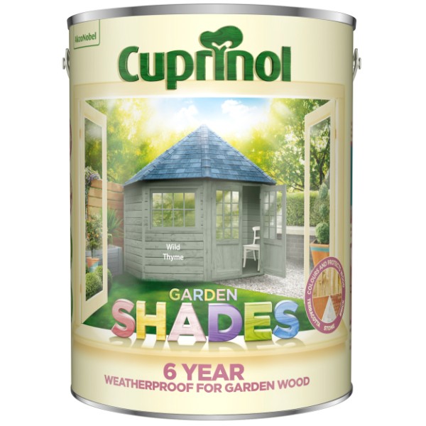 Cuprinol Garden Shades Wild Thyme 5l 5092594 Matt