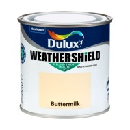 Dulux Weathershield Buttermilk 250ml  5084647 Matt
