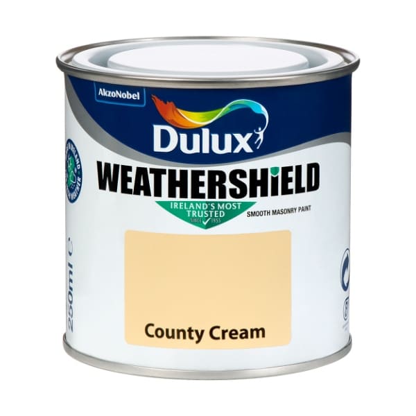 Dulux Weathershield Country Cream 250ml  5084677 Matt