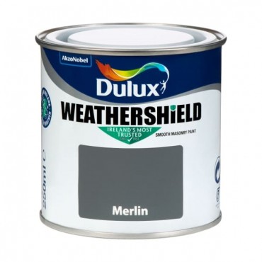 Dulux Weathershield Merlin 250ml  5084636 Matt