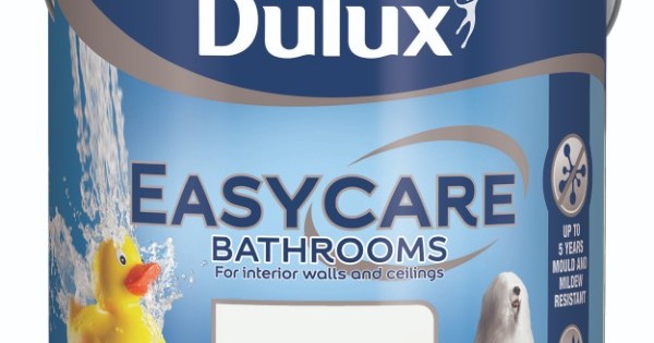 Dulux Easycare Bathrooms Iced White 2.5l 5083551 Matt