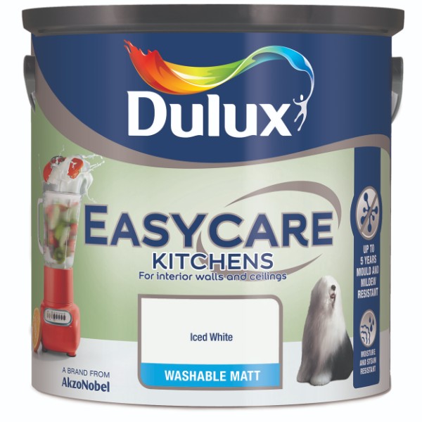 Dulux Kitchens Iced White 2.5l 5083991 Matt