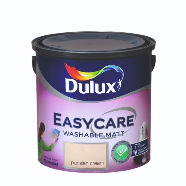 Dulux Easycare Matt Parisian Cream 2.5l 5083819 Matt