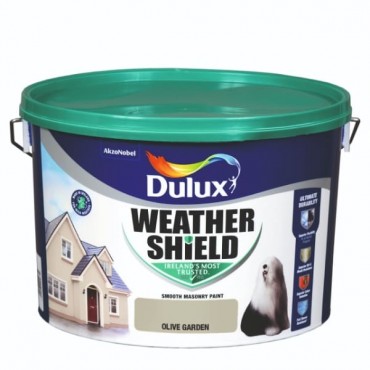 Dulux Weathershield  Olive Garden 10l 5084626 Matt
