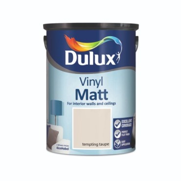 Dulux Vinyl Matt Tempting Taupe 5l 5084534 Matt