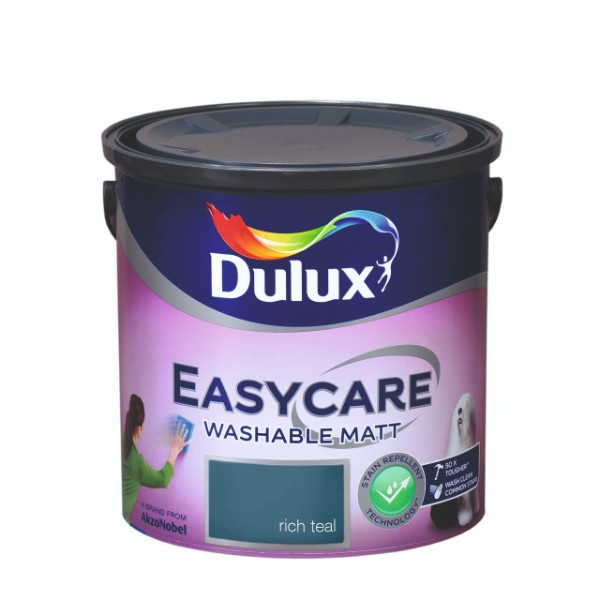 Dulux Easycare Matt Rich Teal 2.5l 5083831 Matt