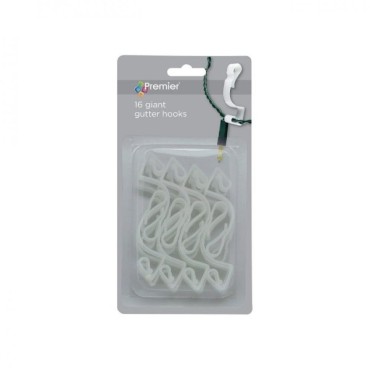 Giant Gutter Hooks - 16pce