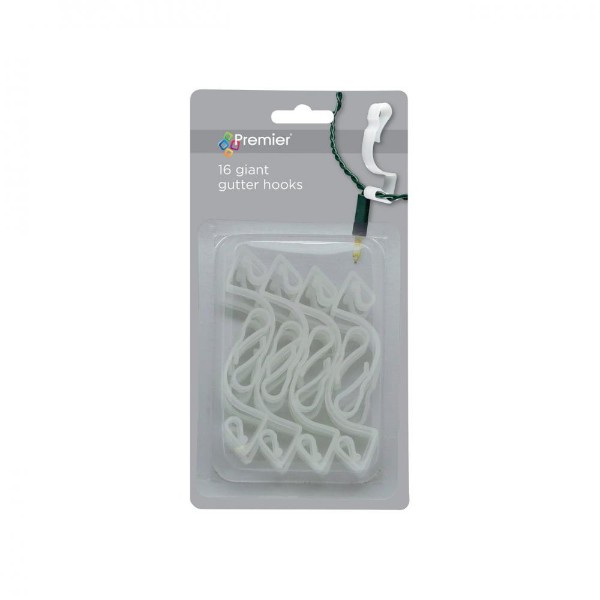 Giant Gutter Hooks - 16pce