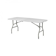 1.8m Folding Picnic Table - White