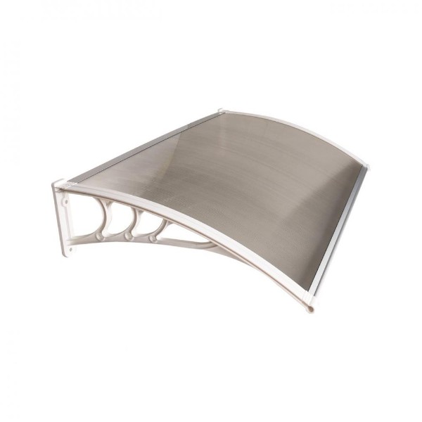 Blackspur Door Canopy White - 120cm X 80cm
