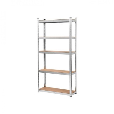5 Tier Galvanised Shelving Unit  - 1.78m