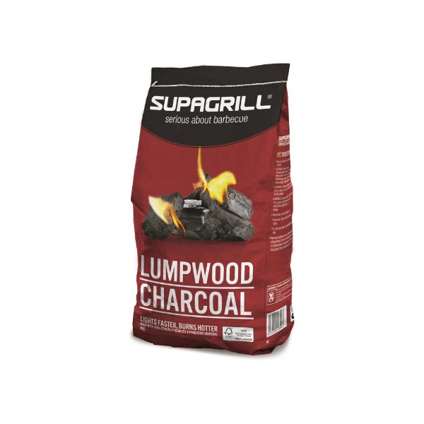 Supagrill Lumpwood Charcoal - 4kg