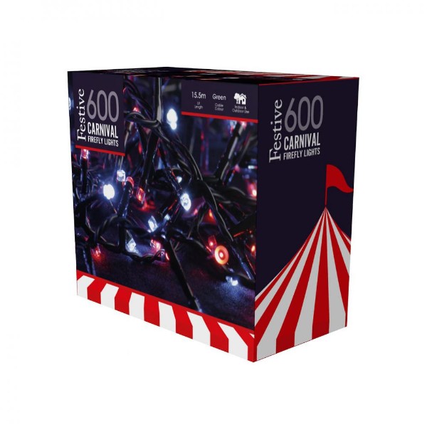600 Firefly Lights - Carnival