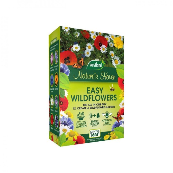 Natures Haven Easy Wildflower Mix Box 4kg