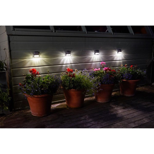 Fence, Wall & Post Light 3 Lumen - 4 Pack