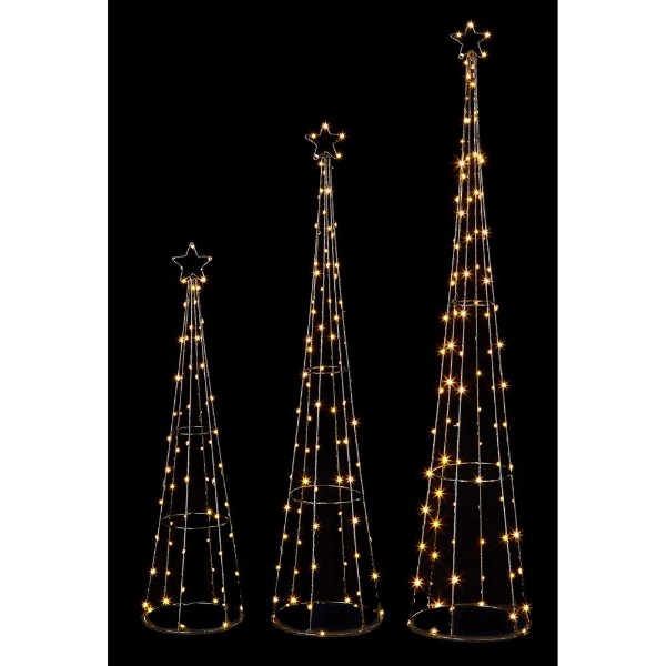 Led Pin Wire Pyramids - 3pce