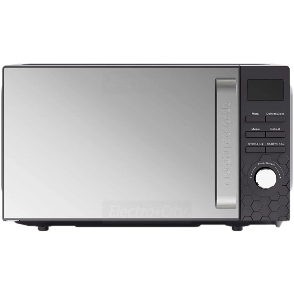 Morphy Richards Cassini Moonless Night Black 20ltr 800w Microwave 511420