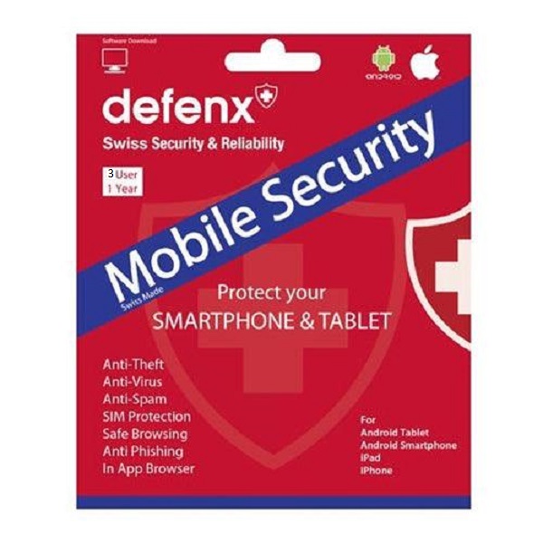 Defenx Security Retail Pk 3 User 1 Year