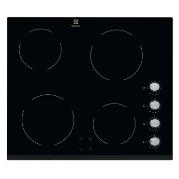 Electrolux 60cm 4 Zone Built-in Ceramic Electric Hob Ehf6140fok