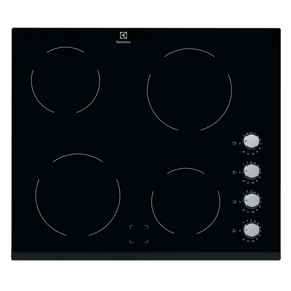 Electrolux 60cm 4 Zone Built-in Ceramic Electric Hob Ehf6140fok