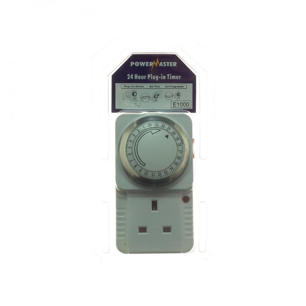 Timer Plug In 24hr Powermaster Bnd50 E1000 1394-20
