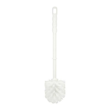 Dosco Toilet Brush  All White Nylon Round Head