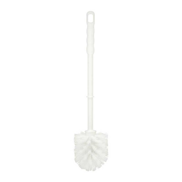 Dosco Toilet Brush  All White Nylon Round Head