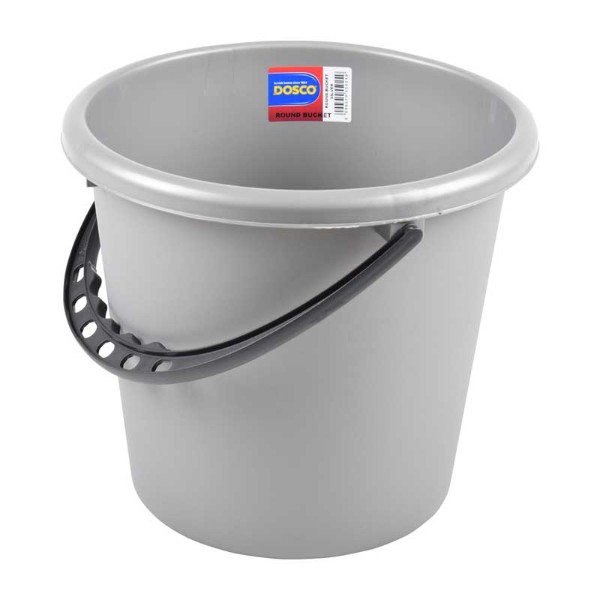 Dosco Round Bucket Silver  55024