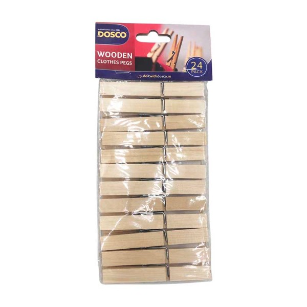 Dosco Timber Clothes Pegs 55100