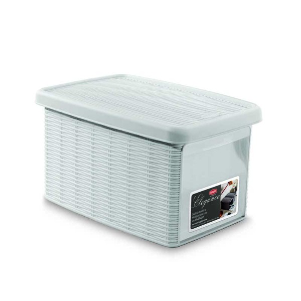 Elegance Multi Purpose Case With Door Small 19 X 29 X 16cm White
