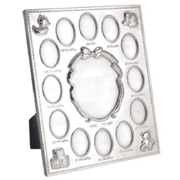 Baby's First Year Silver Plated Frame 8 X 10 5600100102
