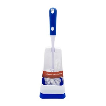Dosco Soft Grip Toilet Brush & Holder Set 57026